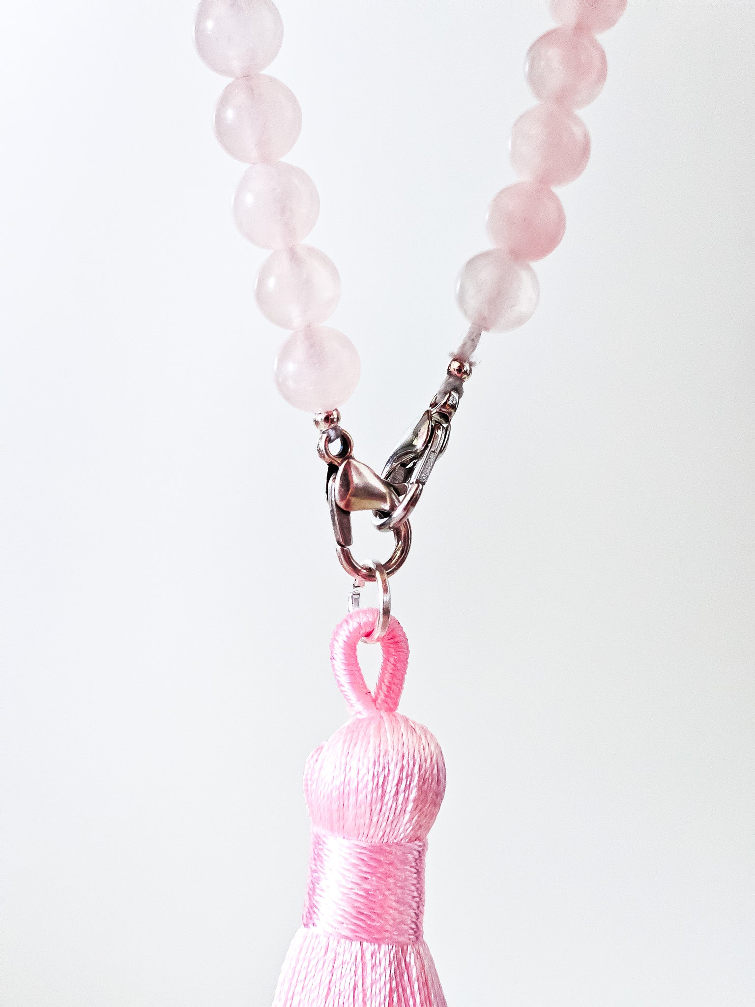 Tasbih bracelet • Wudd • Rose quartz
