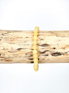 Bracelet • Jade jaune (4 mm)