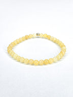 Bracelet • Jade jaune (4 mm)