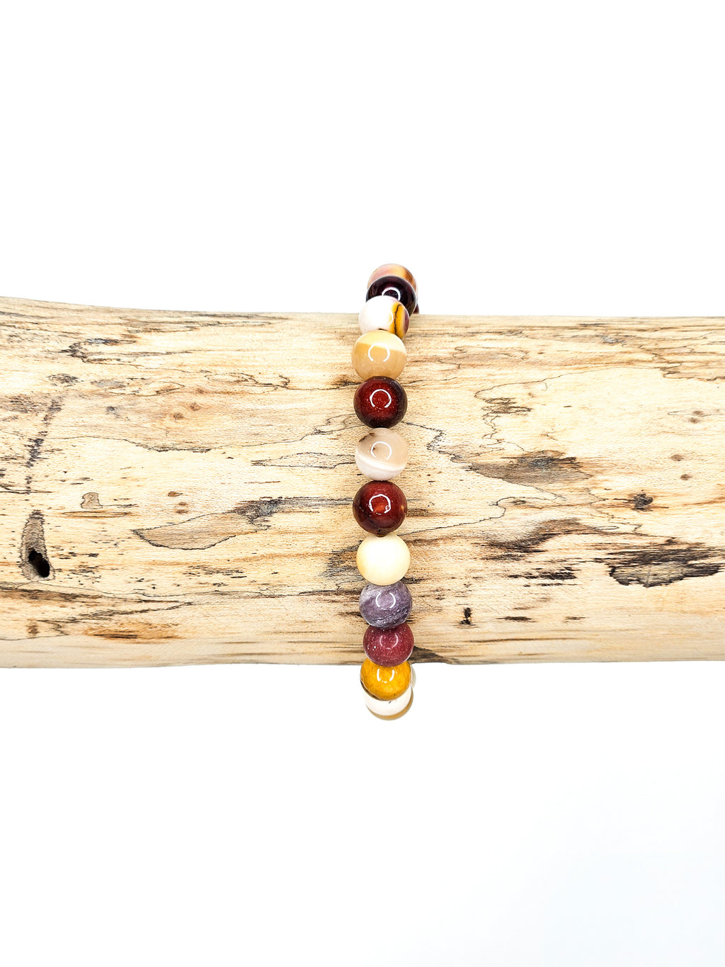 Bracelet • Jaspe mokaïte (6 mm)