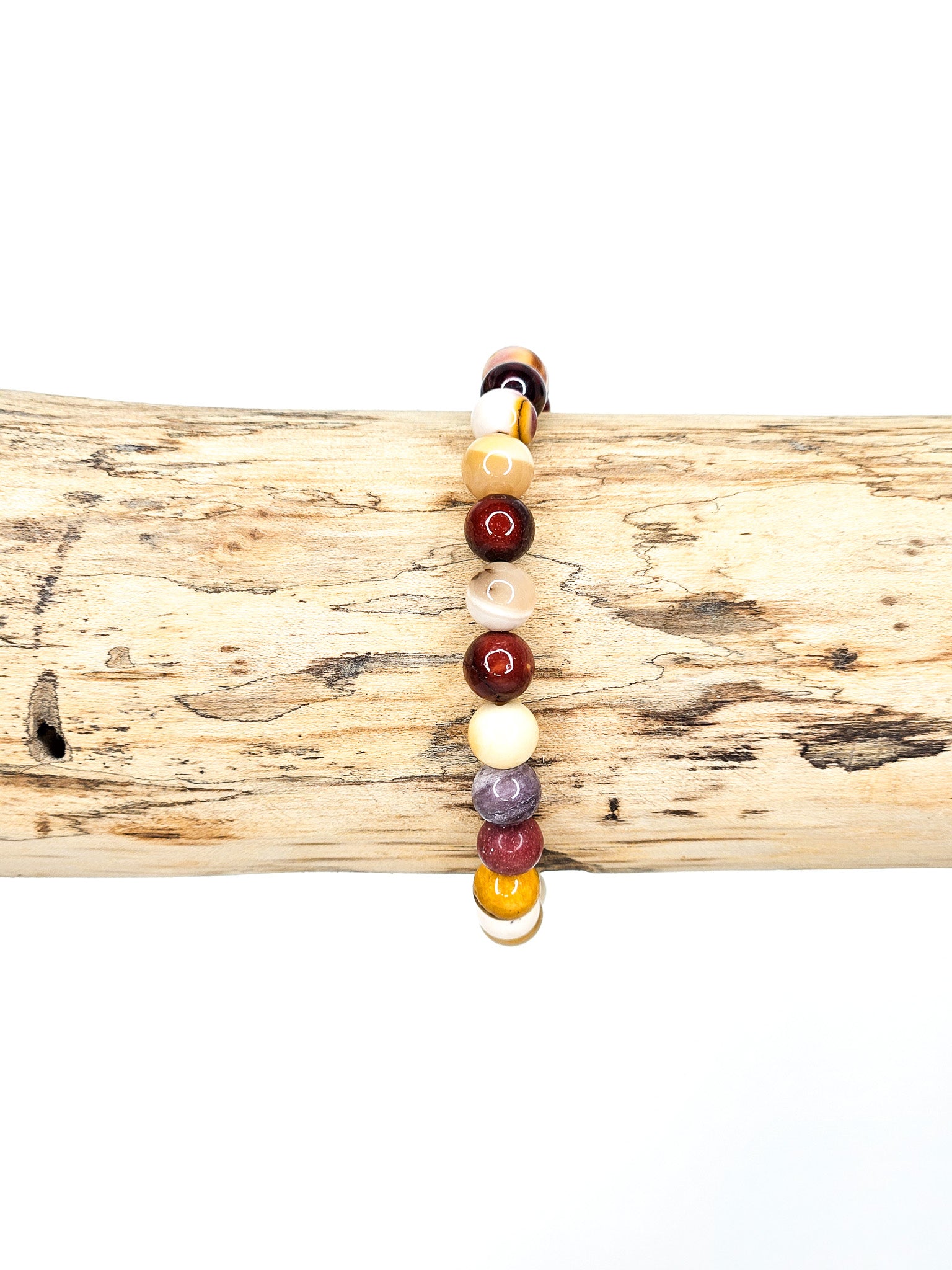 Bracelet • Jaspe mokaïte (6 mm)