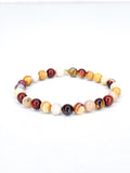 Bracelet • Jaspe mokaïte (6 mm)