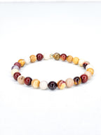 Bracelet • Jaspe mokaïte (6 mm)