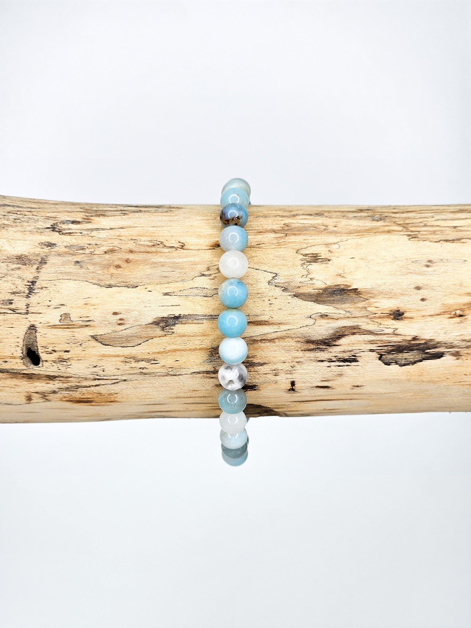 Bracelet • Amazonite multicolore (6 mm)