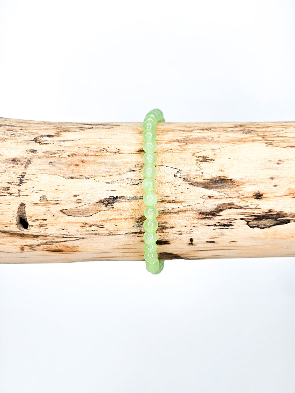 Bracelet • Calcite verte (4 mm)