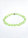 Bracelet • Calcite verte (4 mm)