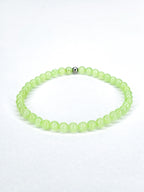 Bracelet • Calcite verte (4 mm)