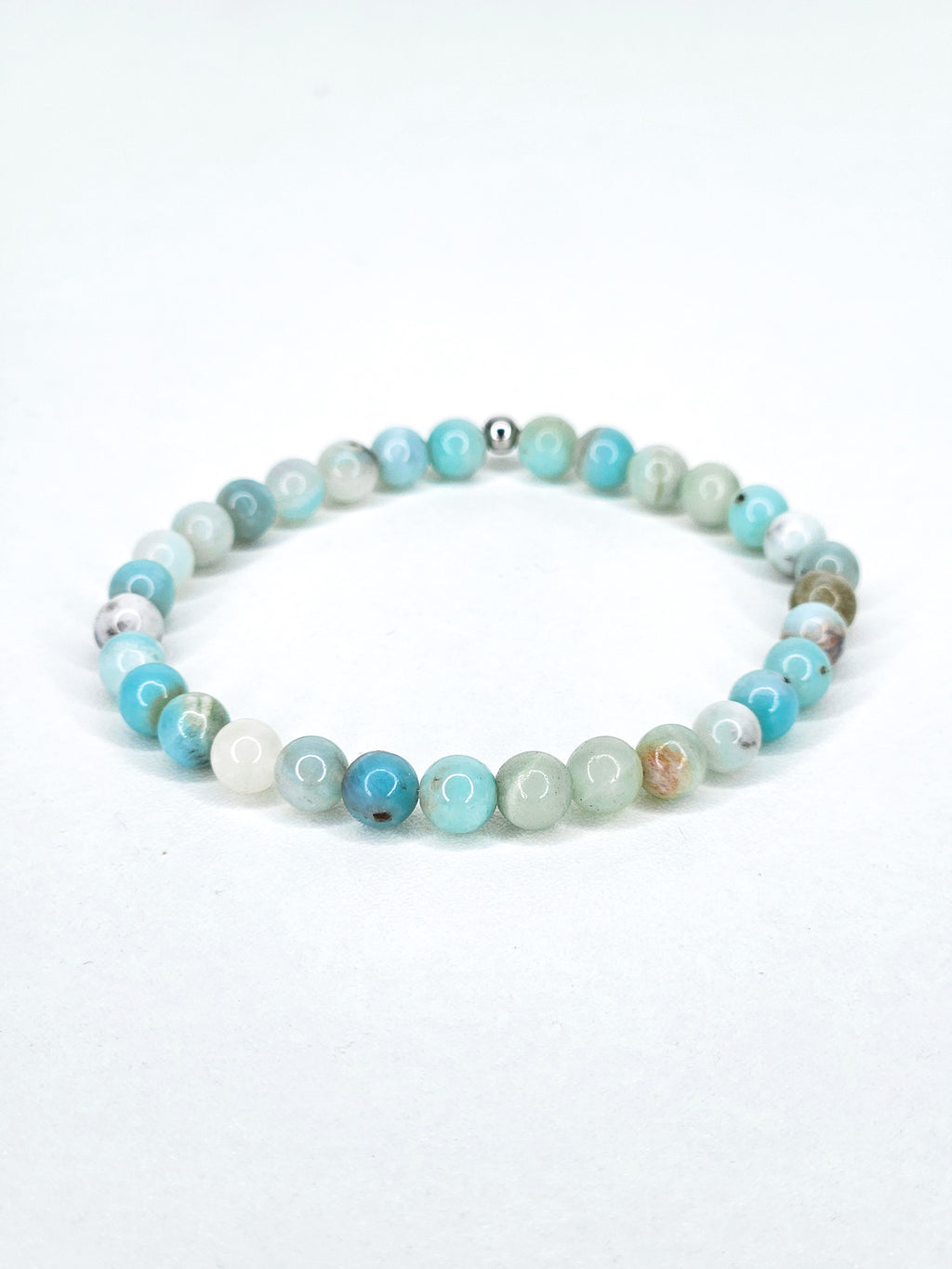 Bracelet • Amazonite multicolore (6 mm)