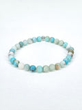 Bracelet • Amazonite multicolore (6 mm)