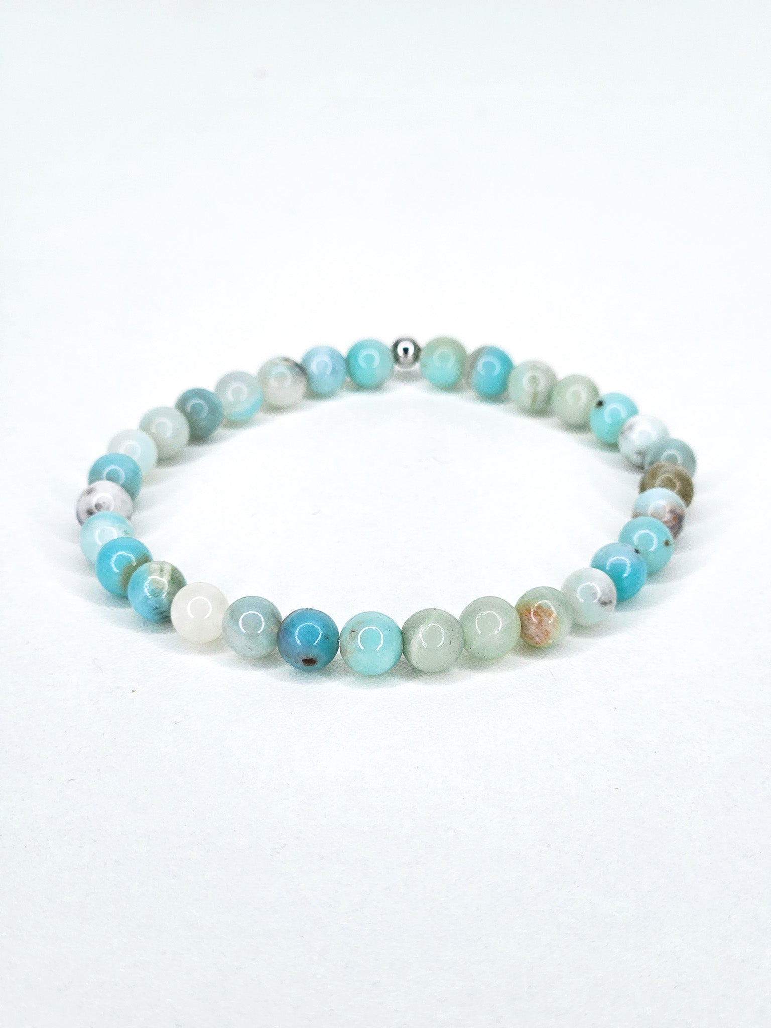 Bracelet • Amazonite multicolore (6 mm)