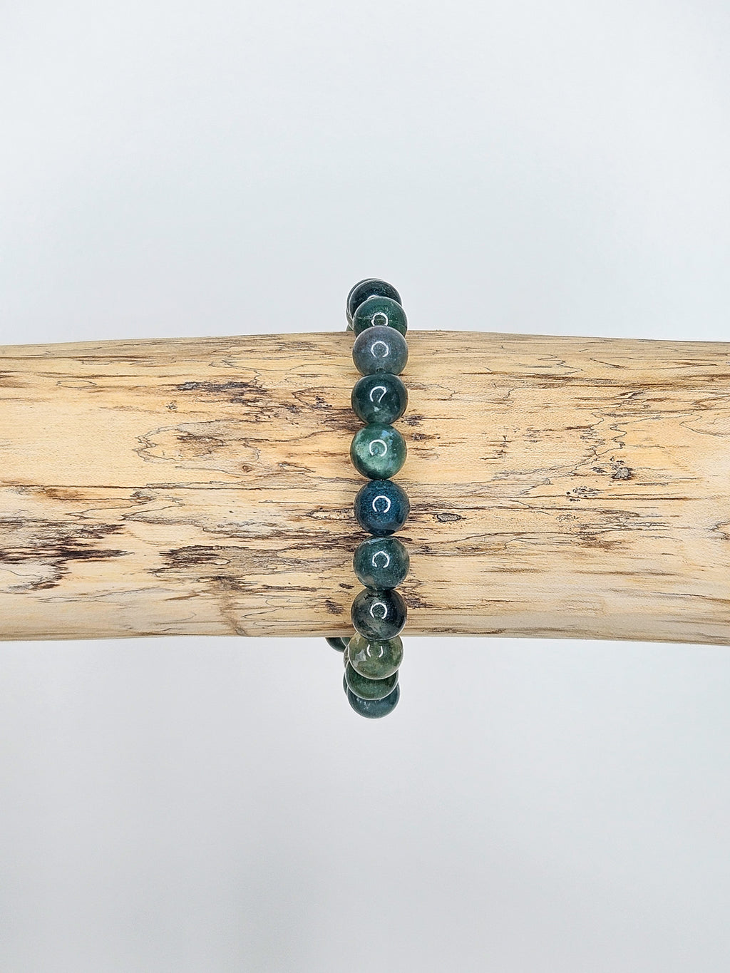 Bracelet • Agate mousse (6 mm)