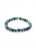 Bracelet • Agate mousse (8 mm)
