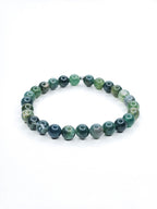 Bracelet • Agate mousse (8 mm)
