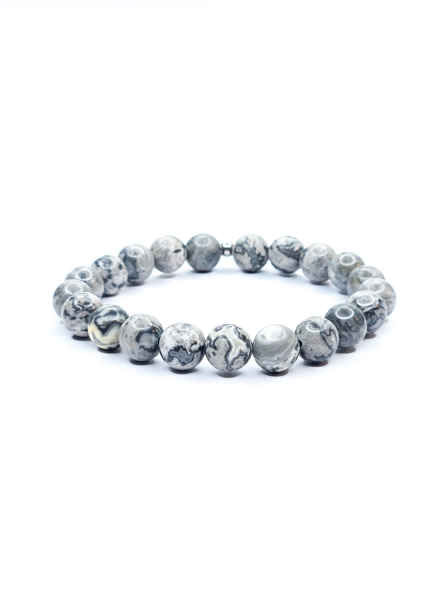 Bracelet • Jaspe picasso (8 mm)