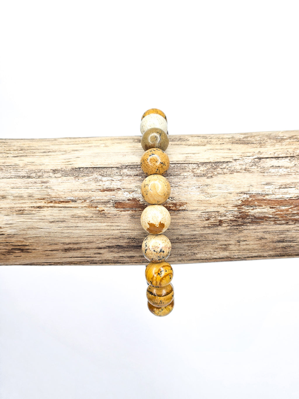 Bracelet • Jaspe paysage (8 mm)