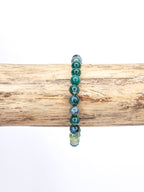 Bracelet • Moss agate (6 mm)