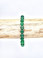 Bracelet • Jade émeraude (8 mm)