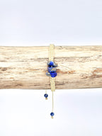 Bracelet macramé • Sodalite (chips)