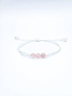 Bracelet • Quartz rose (6 mm & 4 mm)