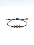 Bracelet • Oeil de tigre (6 mm & 4 mm)