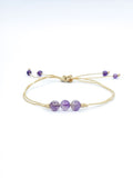 Bracelet • Amethyst (6 mm & 4 mm)