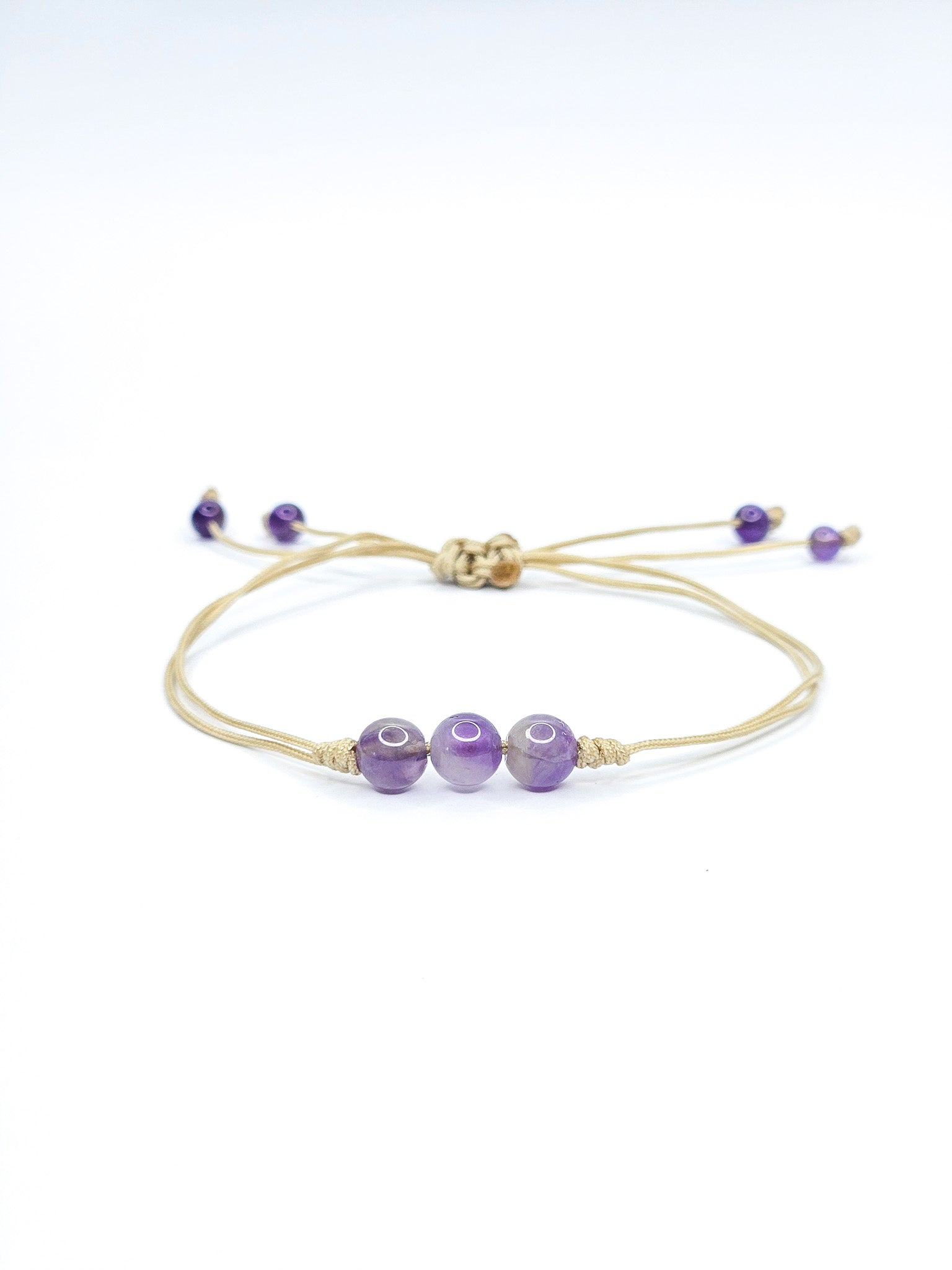 Bracelet • Amethyst (6 mm & 4 mm)