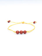 Bracelet • Jaspe rouge (6 mm & 4 mm)