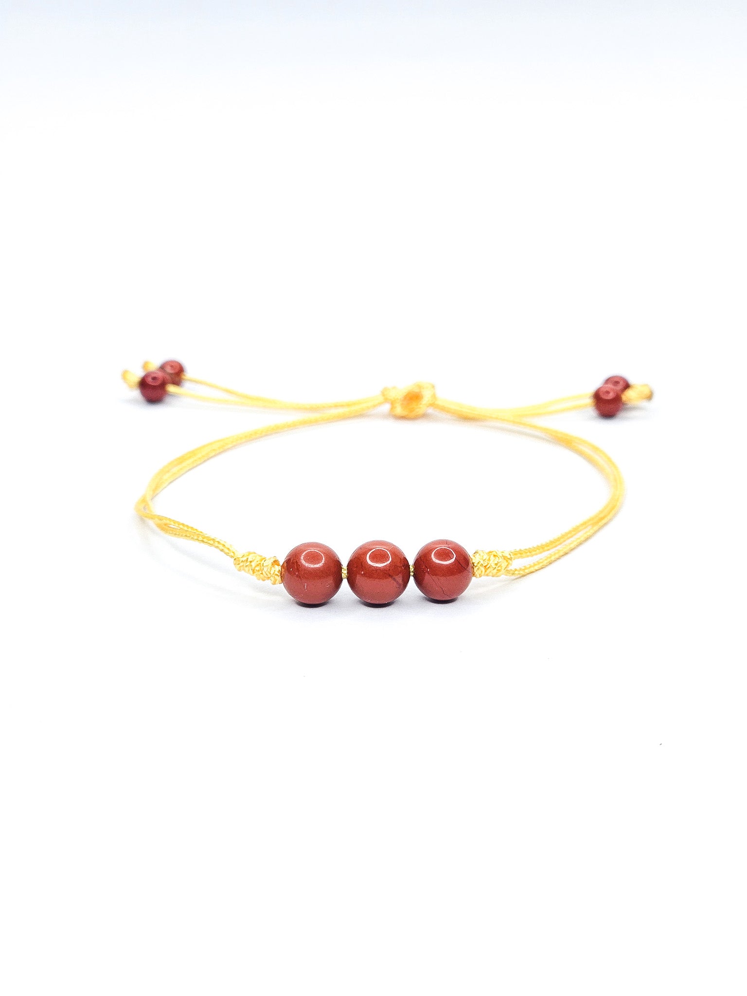 Bracelet • Jaspe rouge (6 mm & 4 mm)