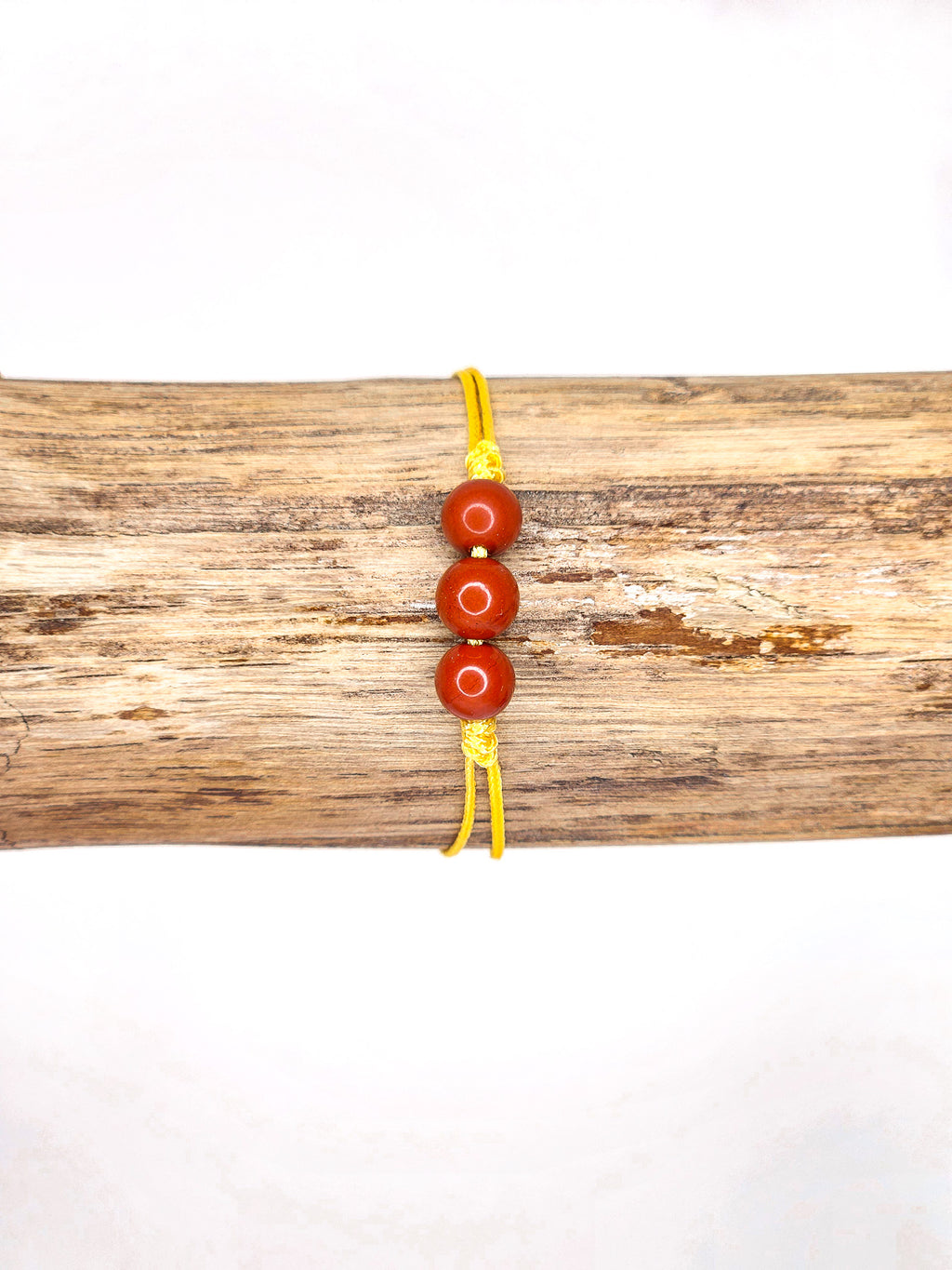 Bracelet • Jaspe rouge (6 mm & 4 mm)