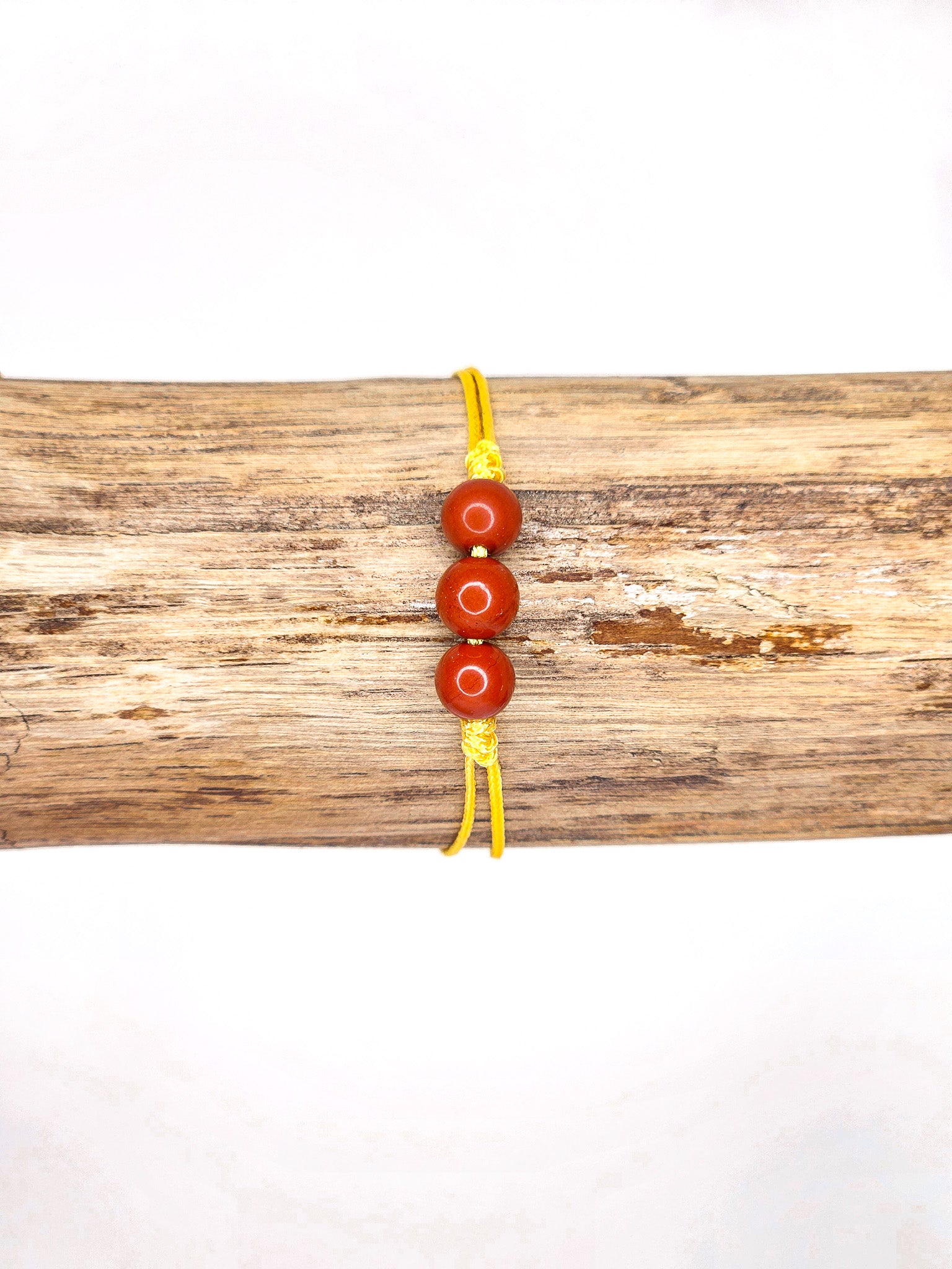Bracelet • Jaspe rouge (6 mm & 4 mm)