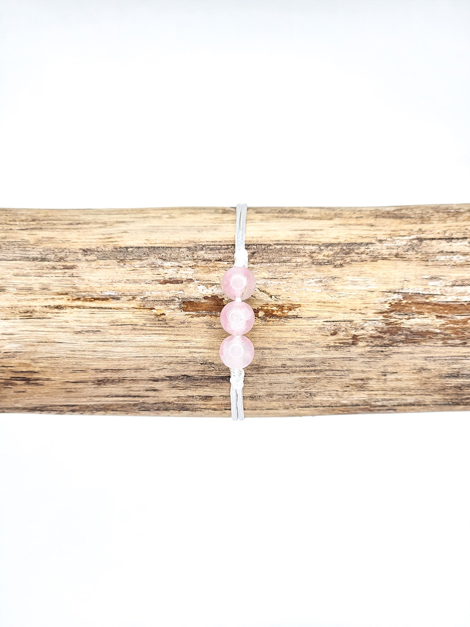 Bracelet • Quartz rose (6 mm & 4 mm)