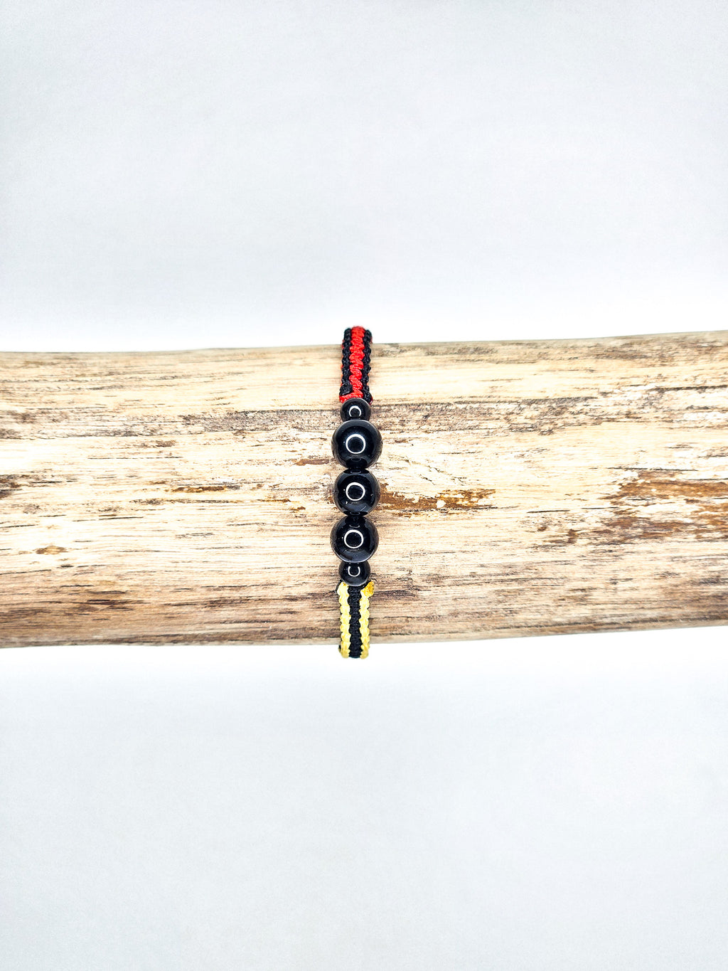 Bracelet macramé • Belgique (6 mm)