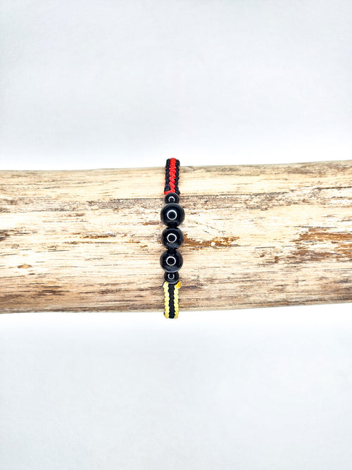 Macrame bracelet • Belgium (6 mm)
