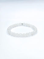 Bracelet • Jade blanc (6 mm)