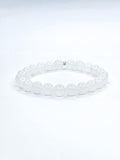 Bracelet • Jade blanc (8 mm)