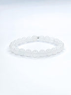 Bracelet • Jade blanc (8 mm)