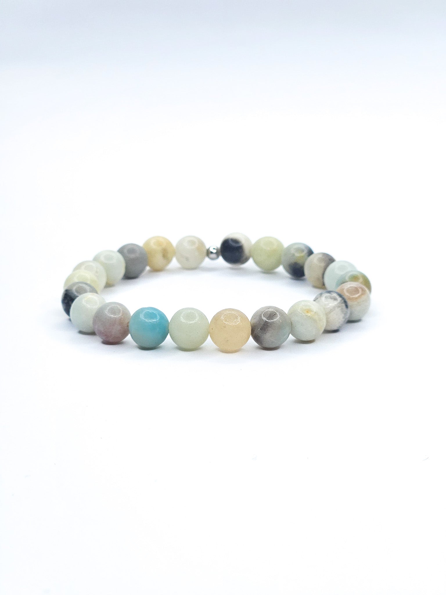 Bracelet • Amazonite multicolore (8 mm)