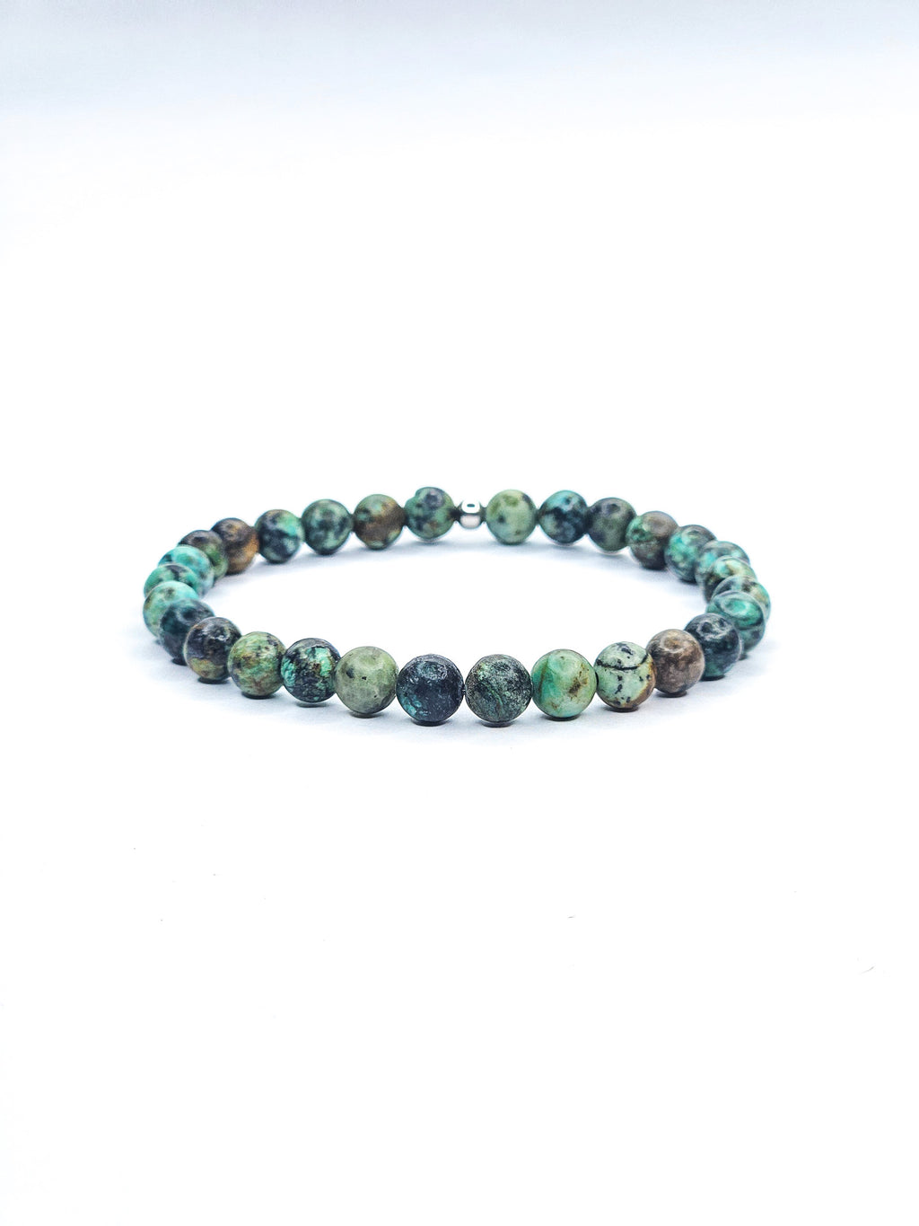 Bracelet • Turquoise africaine (6 mm)