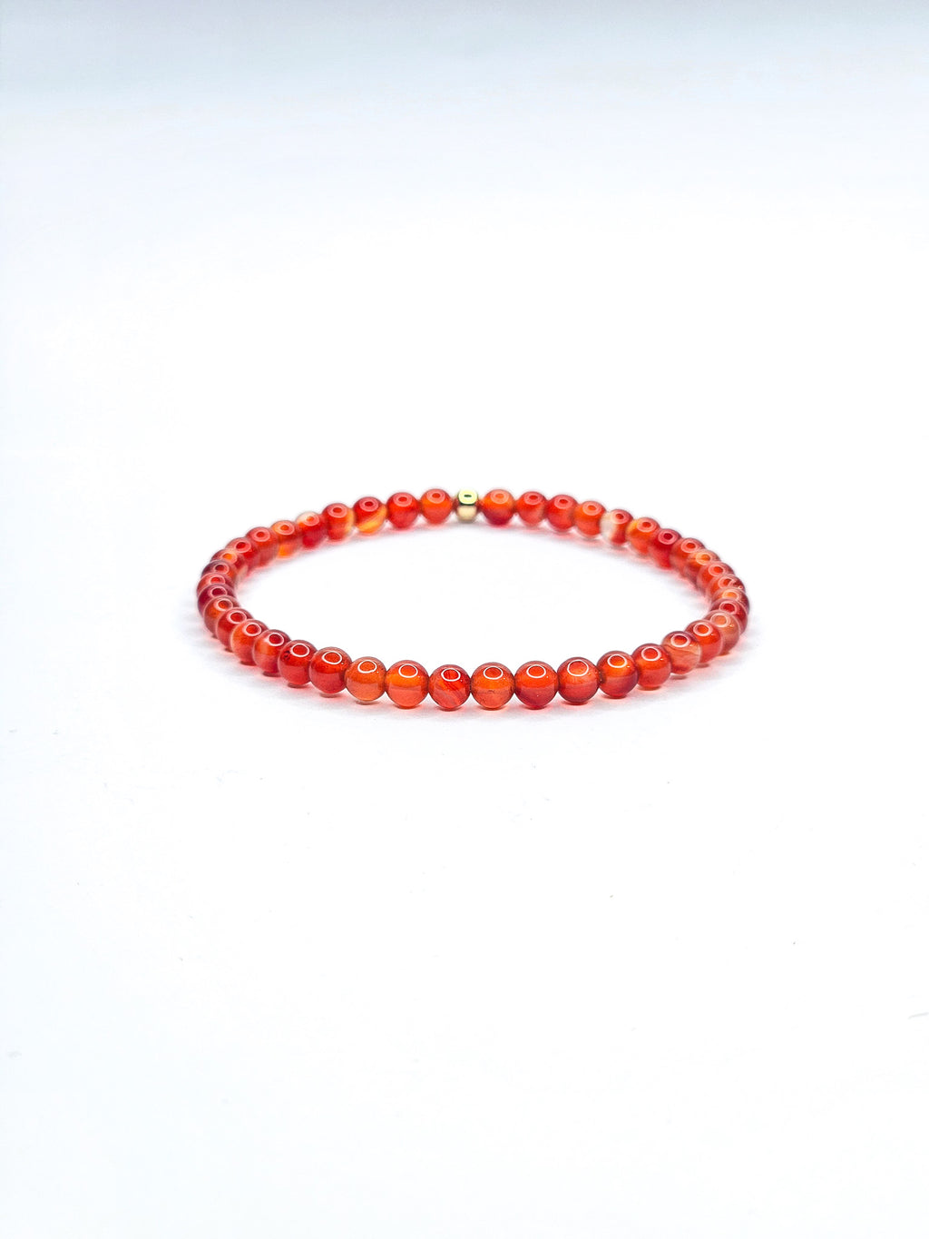 Bracelet • Red Carnelian (6 mm)