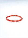 Bracelet • Red Carnelian (6 mm)