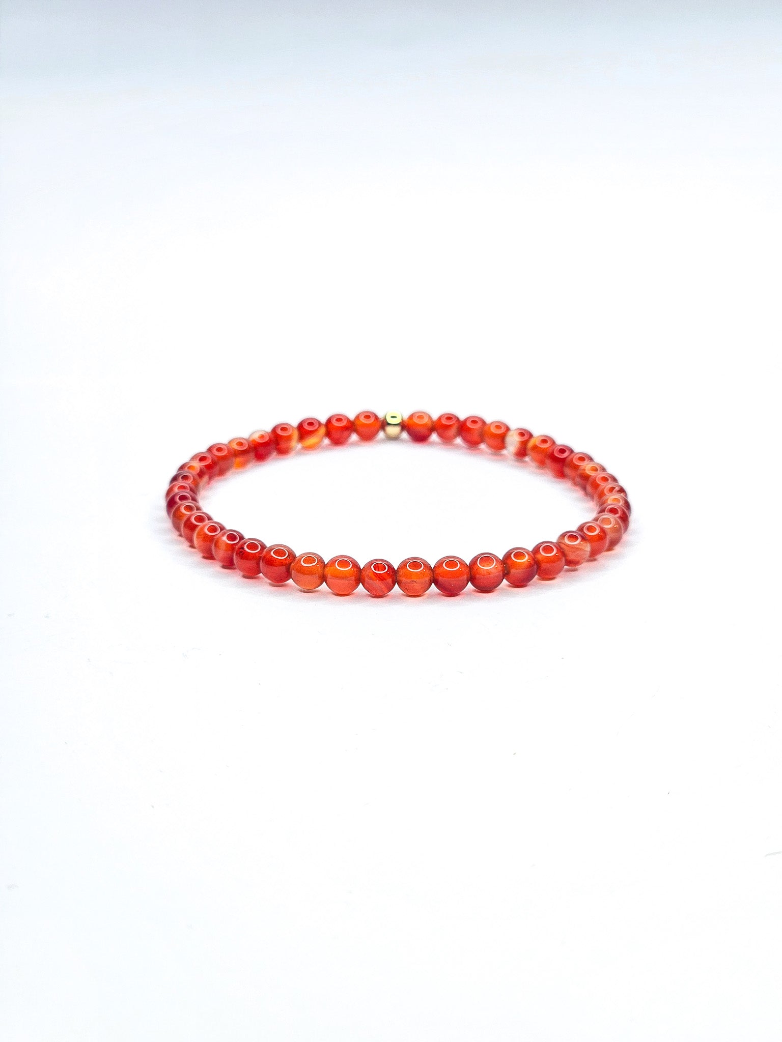 Bracelet • Red Carnelian (6 mm)