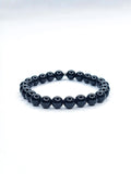 Bracelet • Obsidienne noire (8 mm)