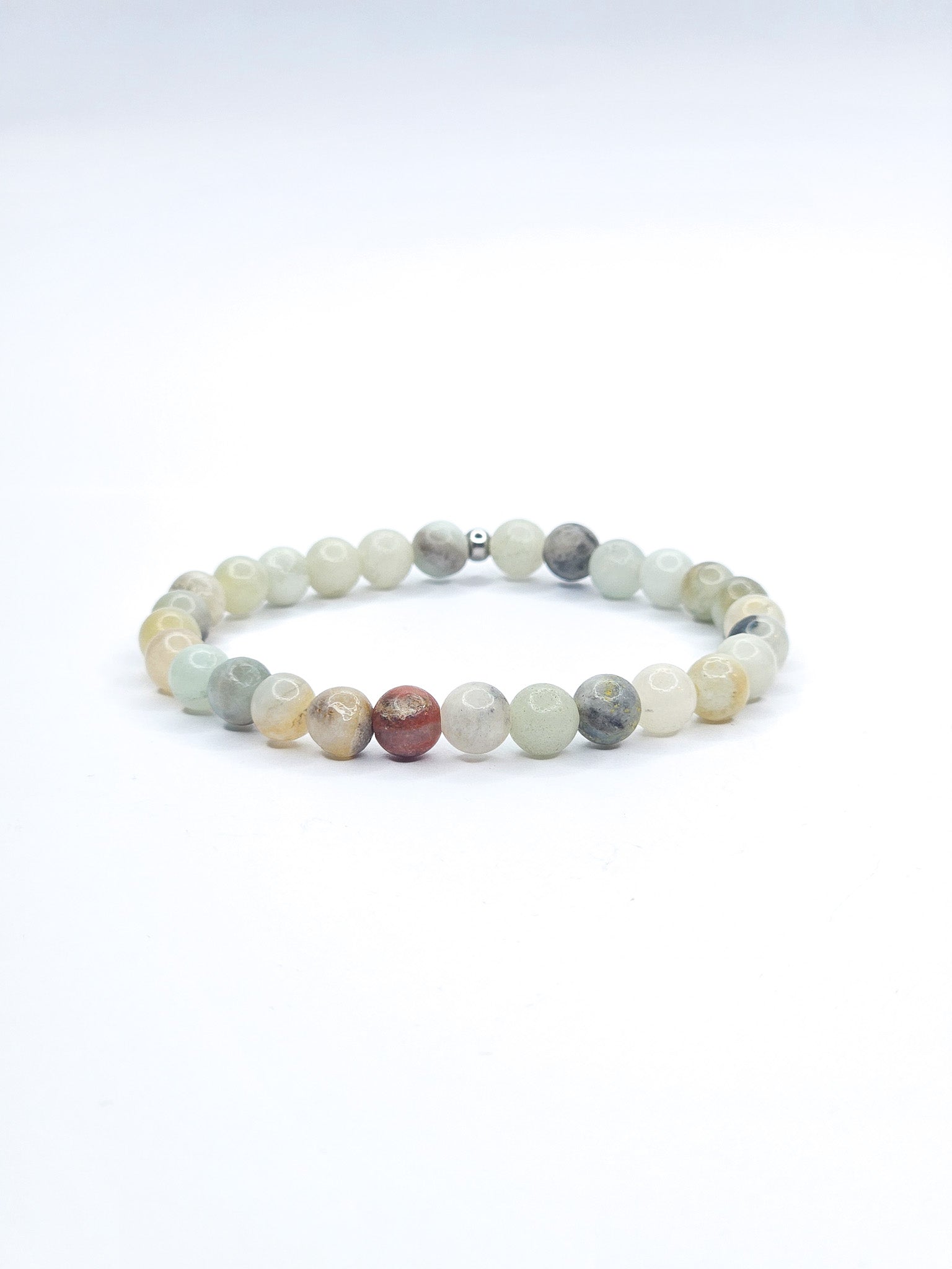 Bracelet • Amazonite multicolore (6 mm)