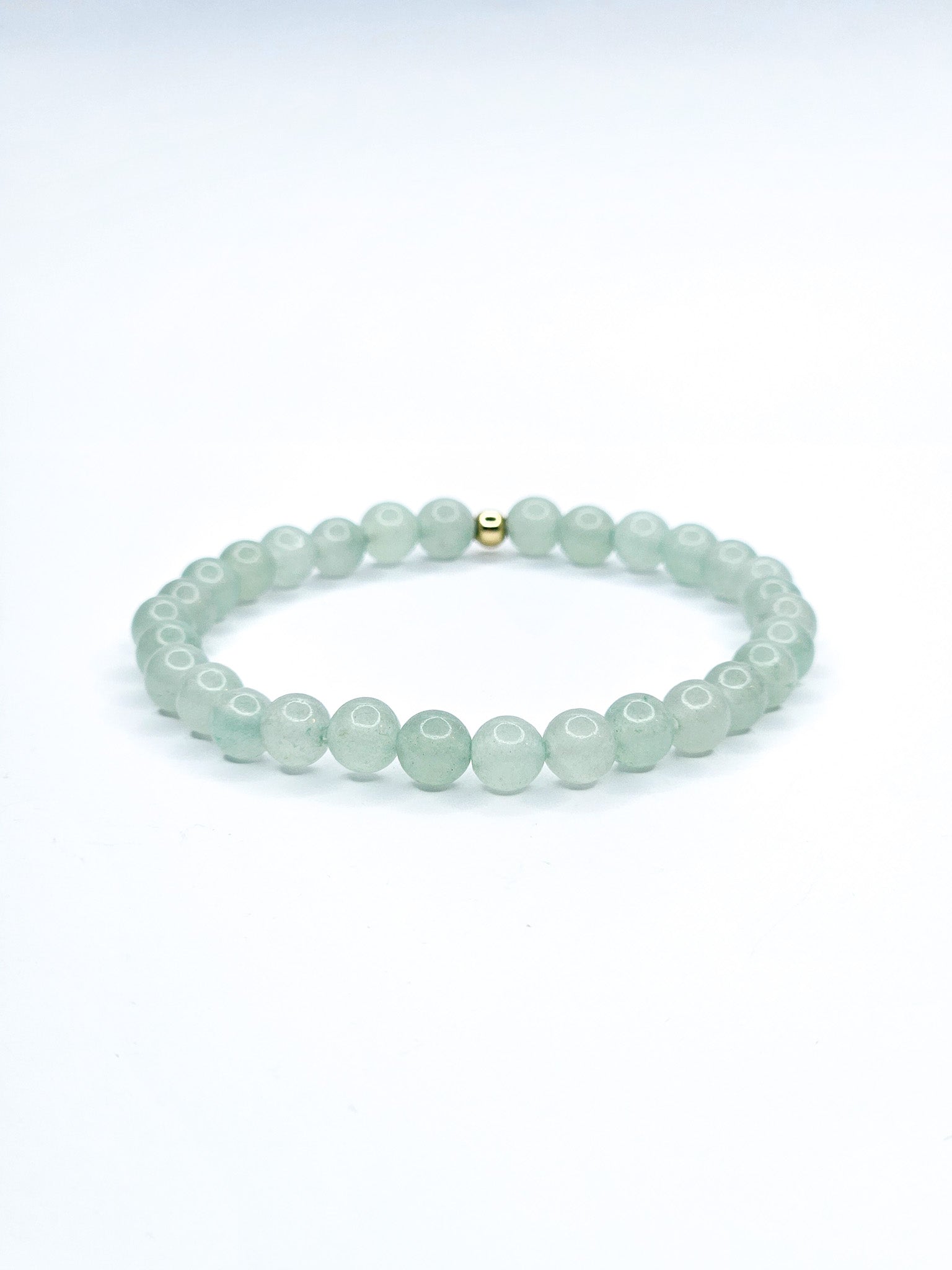 Bracelet • Aventurine verte (6 mm)