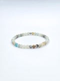 Bracelet • Amazonite multicolore (4 mm)