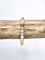Bracelet • Amazonite multicolore (6 mm)