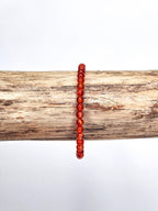 Bracelet • Red Carnelian (6 mm)