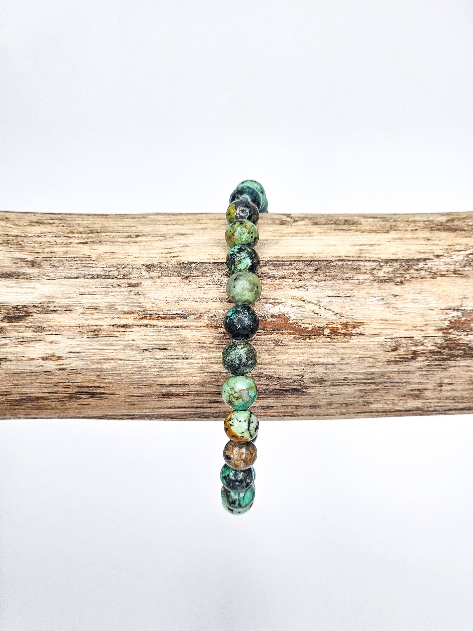 Bracelet • Turquoise africaine (6 mm)