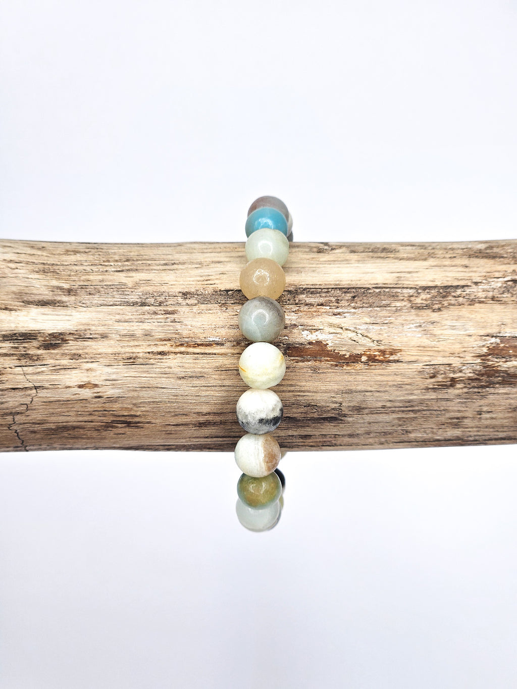 Bracelet • Amazonite multicolore (8 mm)