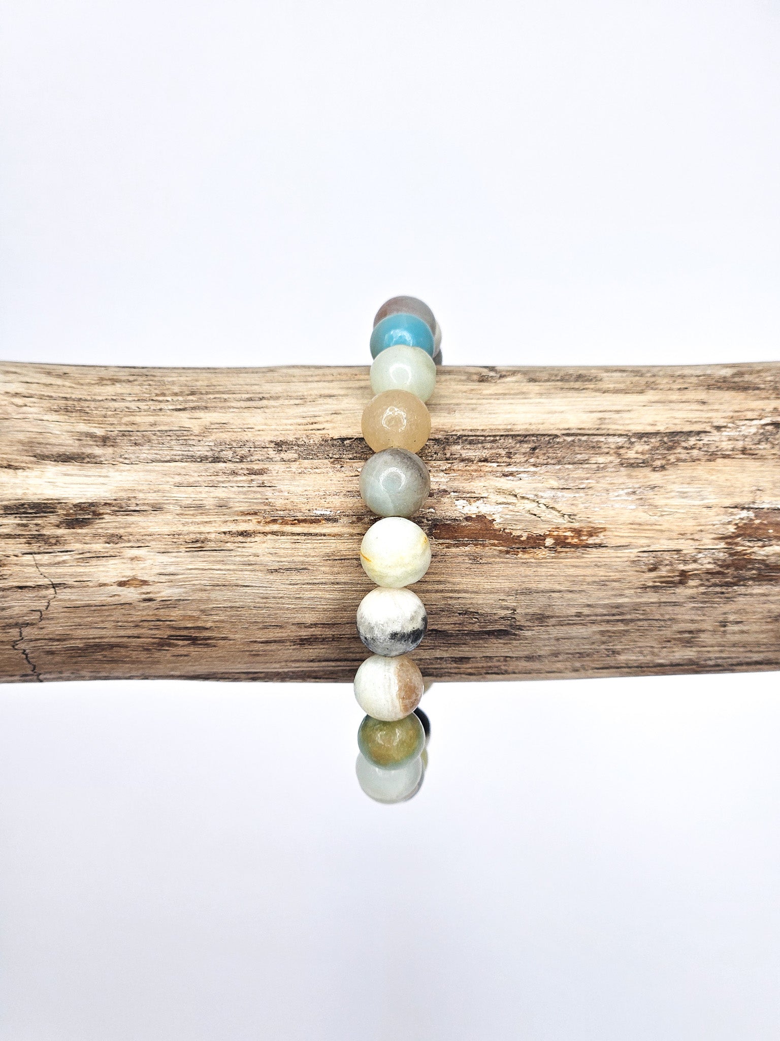 Bracelet • Amazonite multicolore (8 mm)